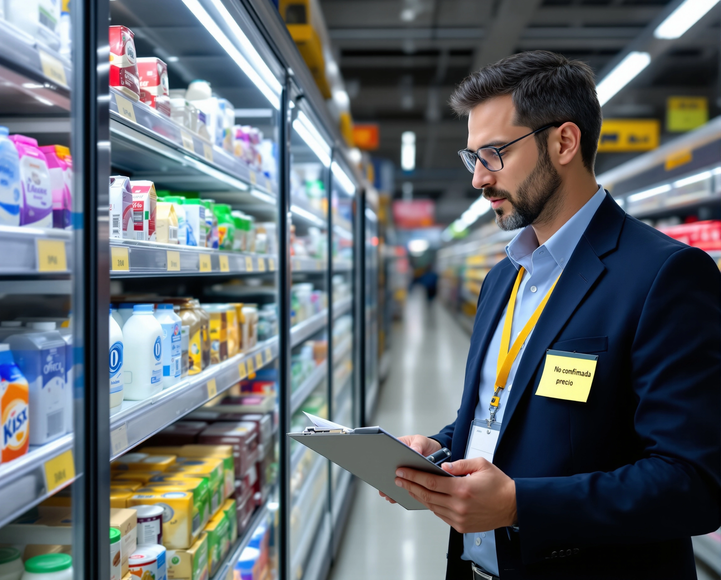 auditor en supermercado